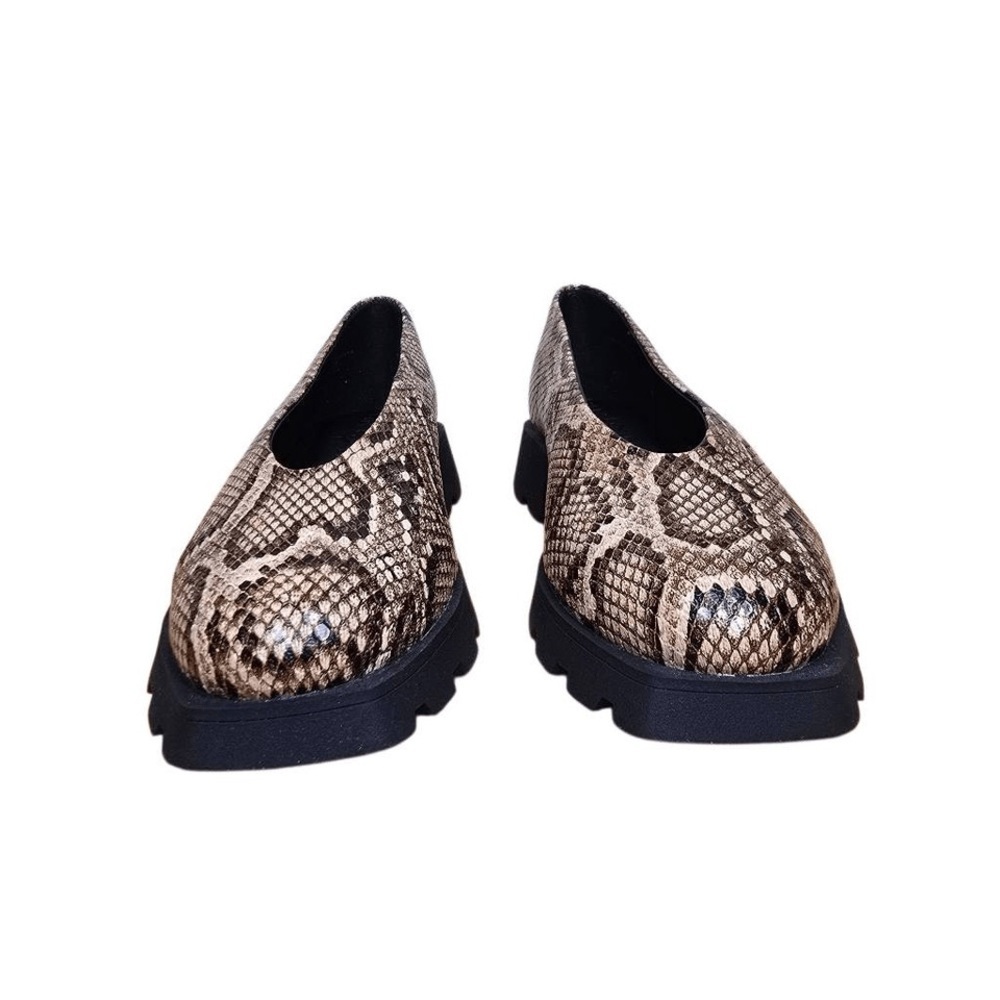 NIB Katy Perry Collections 7 The Daarling Slip On Snake‎ Skin Chunky Sole Shoe - Picture 5 of 10